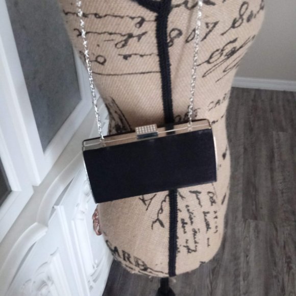 Small Black Clutch - Picture 4 of 5